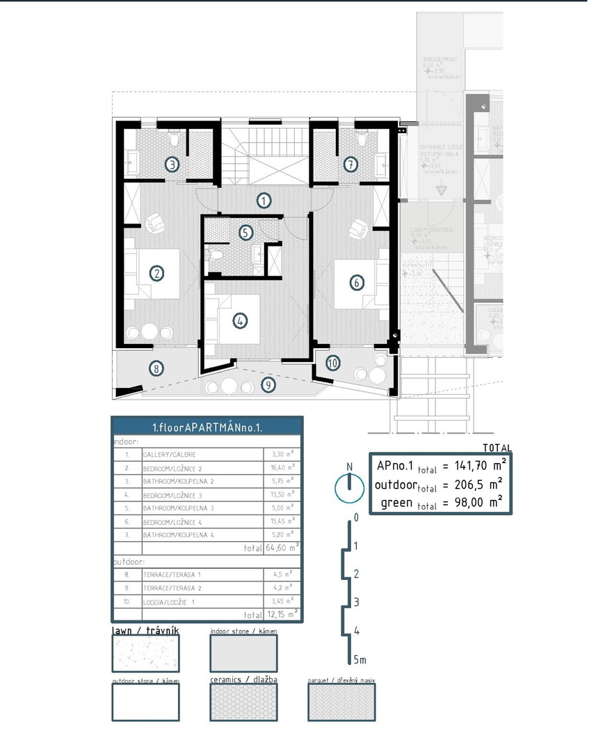 AKTION!! LUXURIÖSE APARTMENTS AN RUHIGER LAGE, 100 M VOM MEER ENTFERNT, KOŽINO - ZADAR