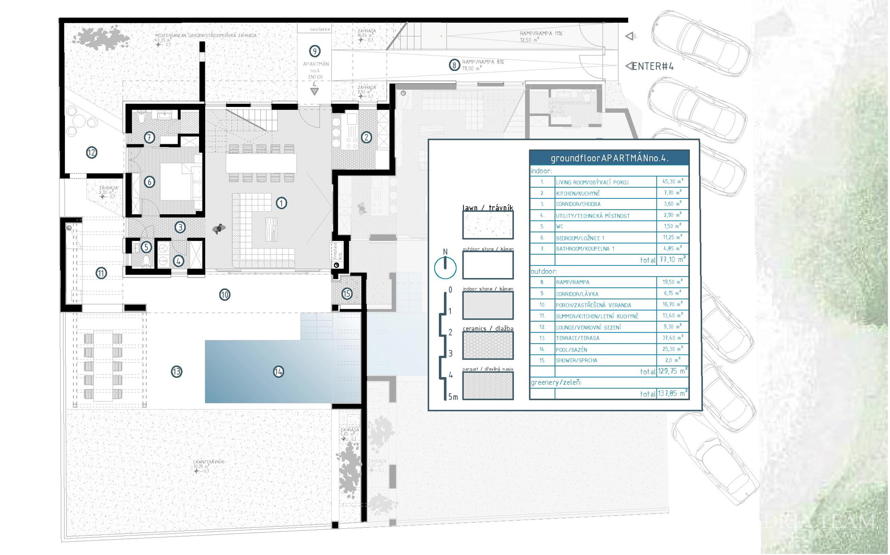 AKTION!! LUXURIÖSE APARTMENTS AN RUHIGER LAGE, 100 M VOM MEER ENTFERNT, KOŽINO - ZADAR
