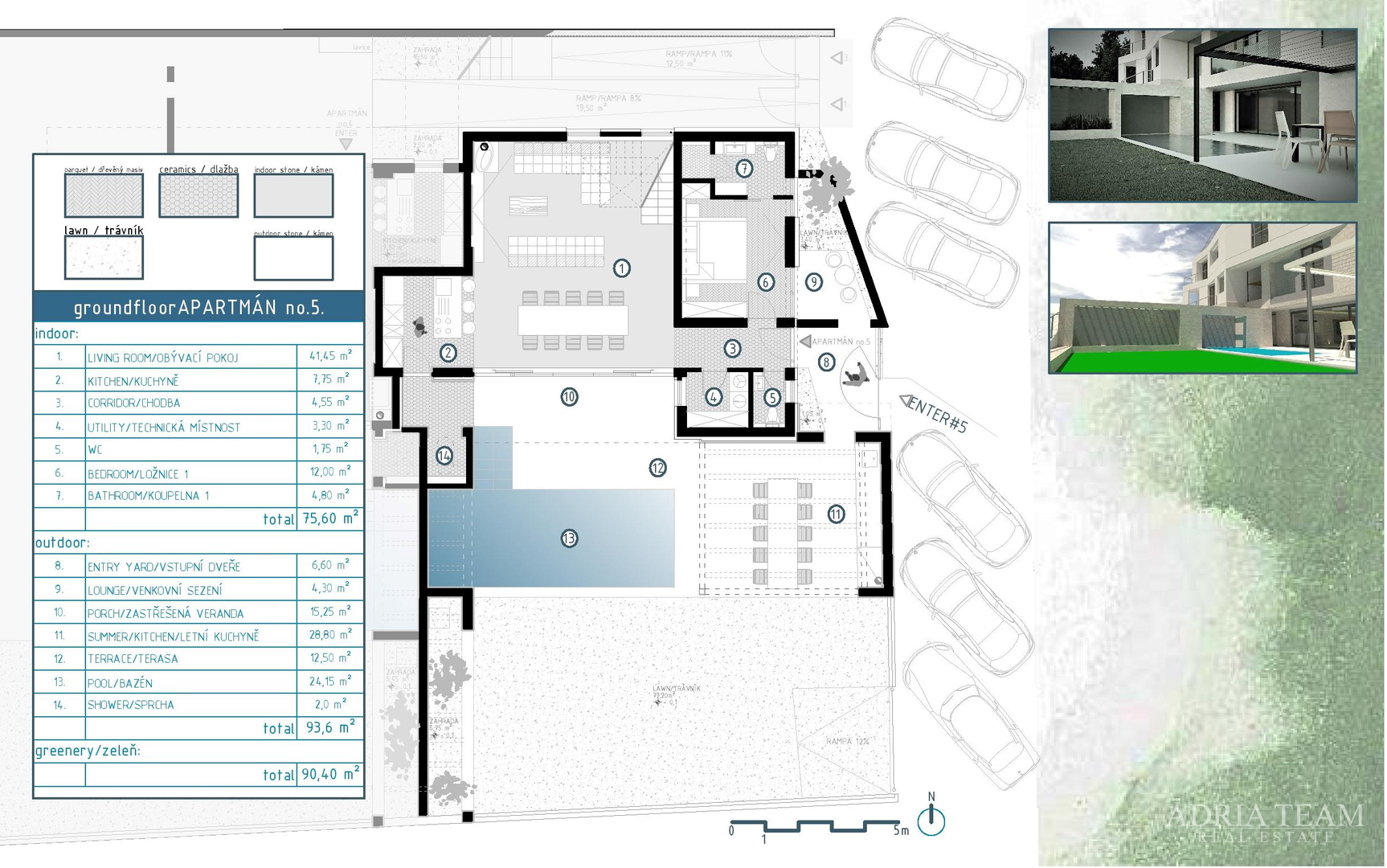AKTION!! LUXURIÖSE APARTMENTS AN RUHIGER LAGE, 100 M VOM MEER ENTFERNT, KOŽINO - ZADAR