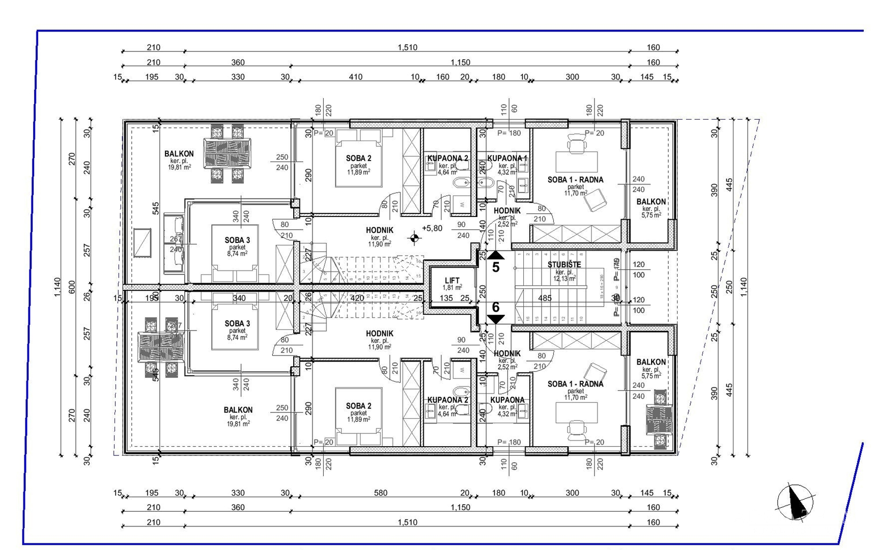 APARTMANI U NOVOGRADNJI, 20 m OD MORA - TOP POZICIJA!!! POVLJANA - PAG