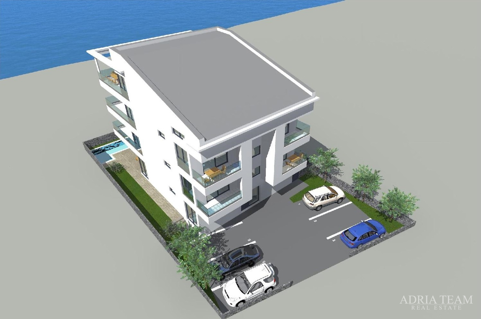 APARTMANI U NOVOGRADNJI, 20 m OD MORA - TOP POZICIJA!!! POVLJANA - PAG