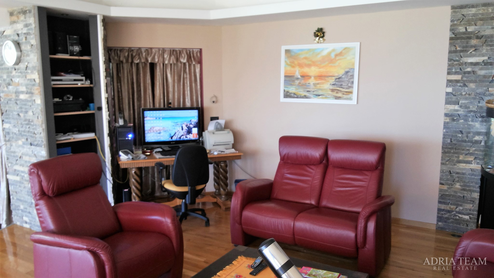 FOUR-ROOM APARTMENT, TOP LOCATION!! FIRST ROW TO THE SEA - PRIVLAKA, ZADAR