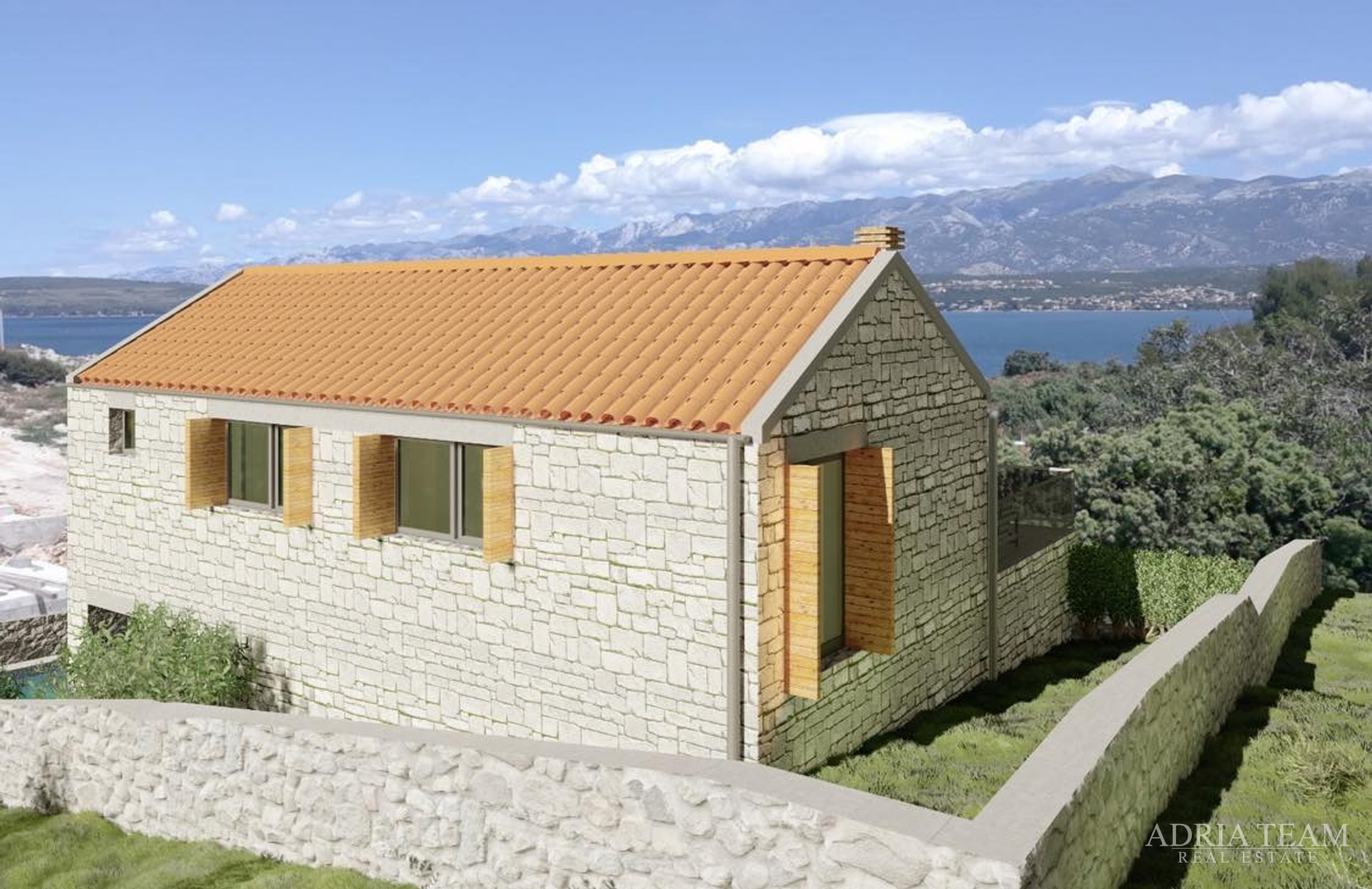 VILLA MIT SCHWIMMBAD, 200 M VOM MEER ENTFERNT, NOVIGRAD - ZADAR