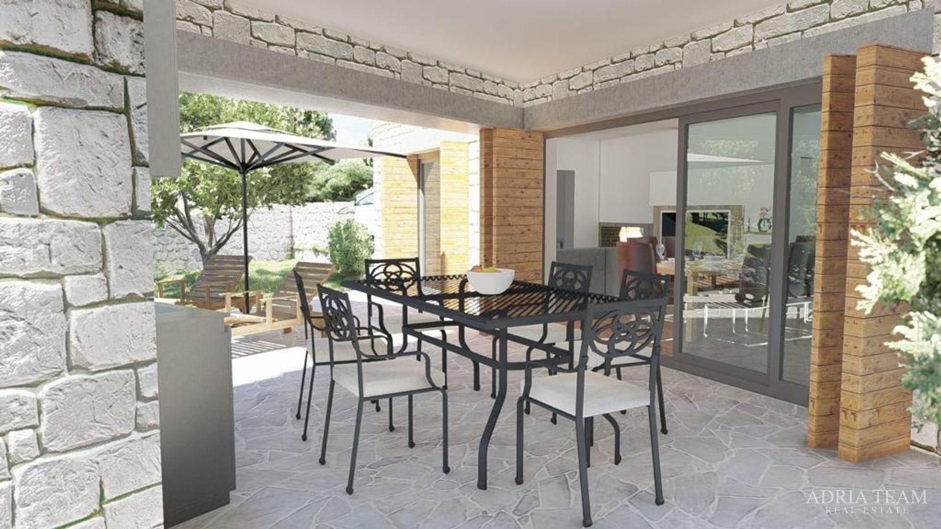 VILLA MIT SCHWIMMBAD, 200 M VOM MEER ENTFERNT, NOVIGRAD - ZADAR