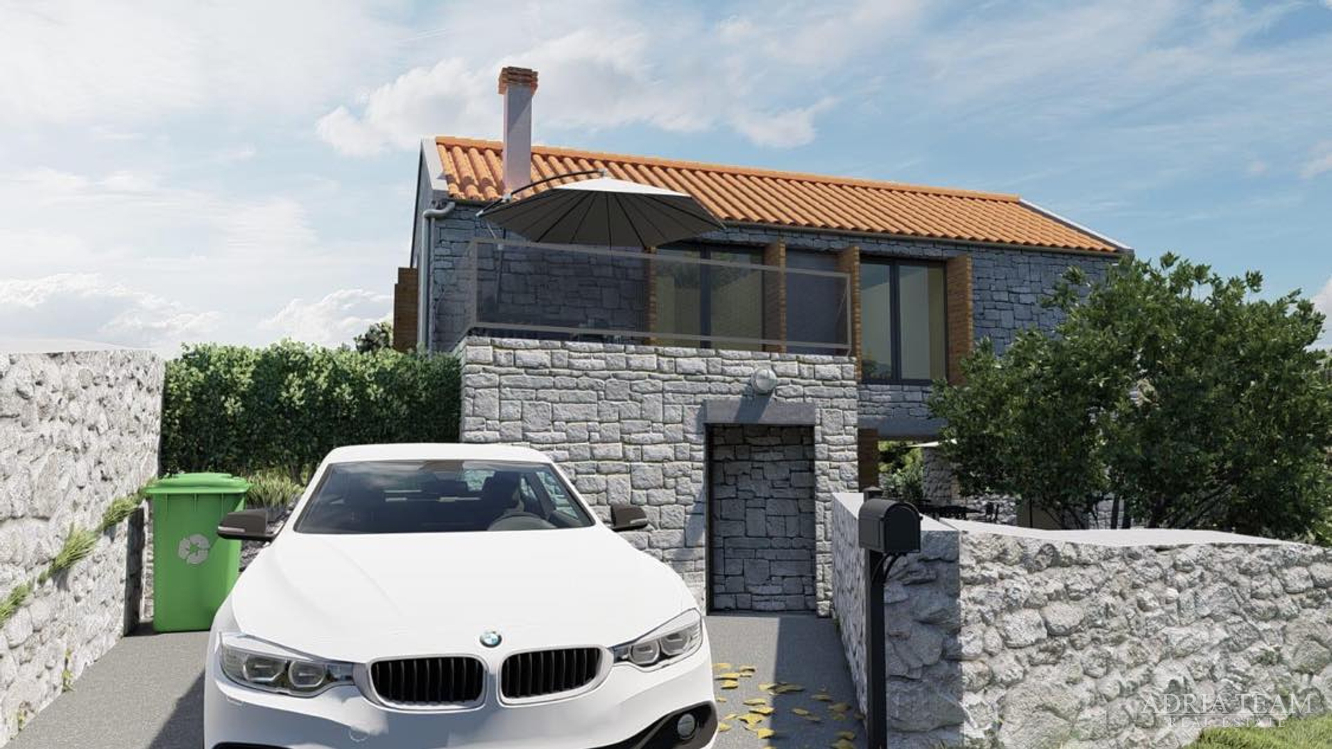 VILLA MIT SCHWIMMBAD, 200 M VOM MEER ENTFERNT, NOVIGRAD - ZADAR