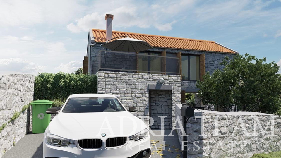 VILLA WITH POOL, 200 m FROM THE SEA, NOVIGRAD - ZADAR