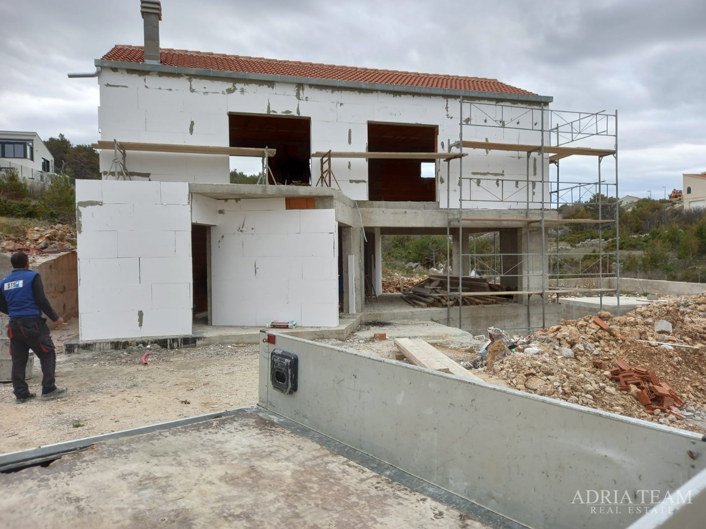 VILLA MIT SCHWIMMBAD, 200 M VOM MEER ENTFERNT, NOVIGRAD - ZADAR