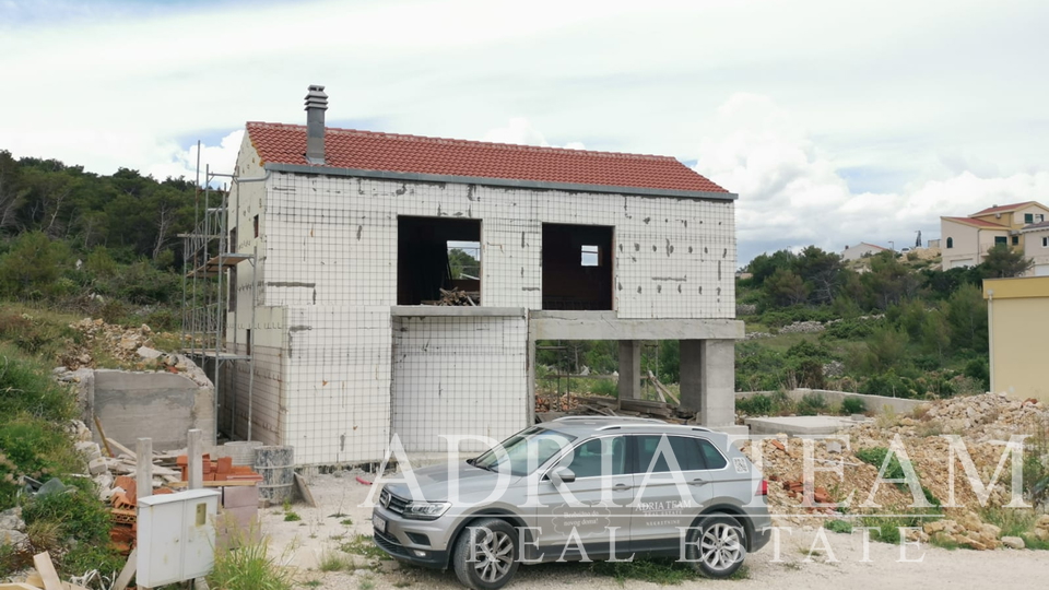 VILA S BAZÉNEM, 200 m OD MOŘE, NOVIGRAD - ZADAR