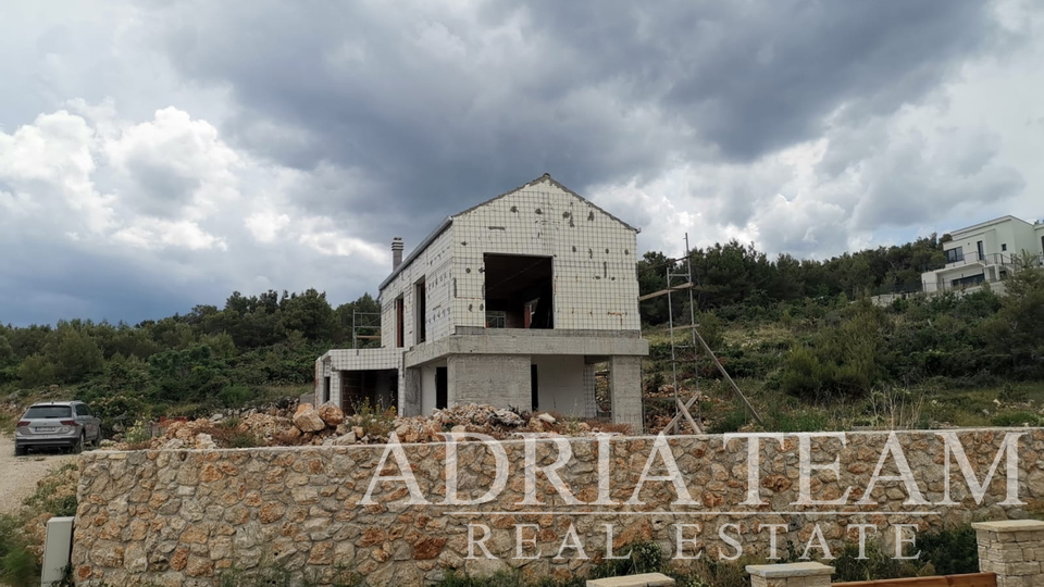 VILA S BAZÉNEM, 200 m OD MOŘE, NOVIGRAD - ZADAR