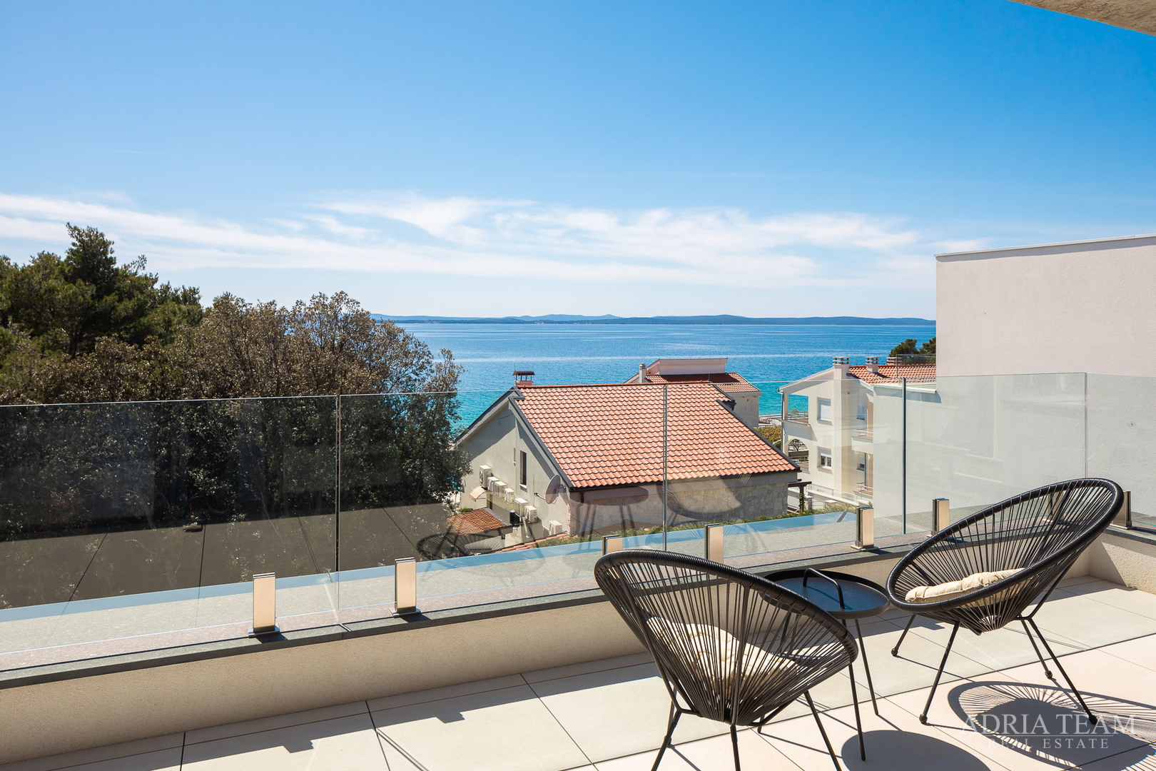 Luxusvilla mit Pool, 50 m vom Meer entfernt, Petrčane - Zadar