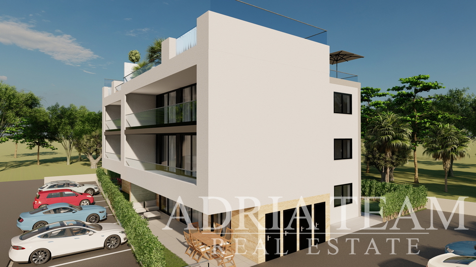 LUXURY TWO BEDROOM APARTMENTS, 100 m FROM THE SEA, BIBINJE - ZADAR