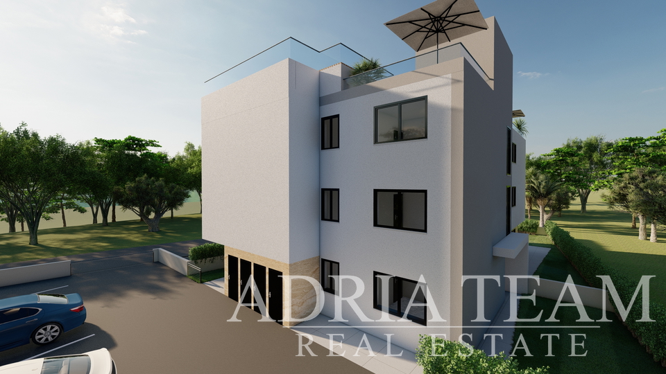 LUXURY TWO BEDROOM APARTMENTS, 100 m FROM THE SEA, BIBINJE - ZADAR