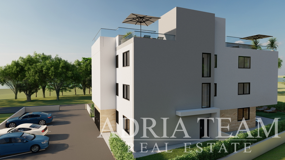 LUXURY TWO BEDROOM APARTMENTS, 100 m FROM THE SEA, BIBINJE - ZADAR