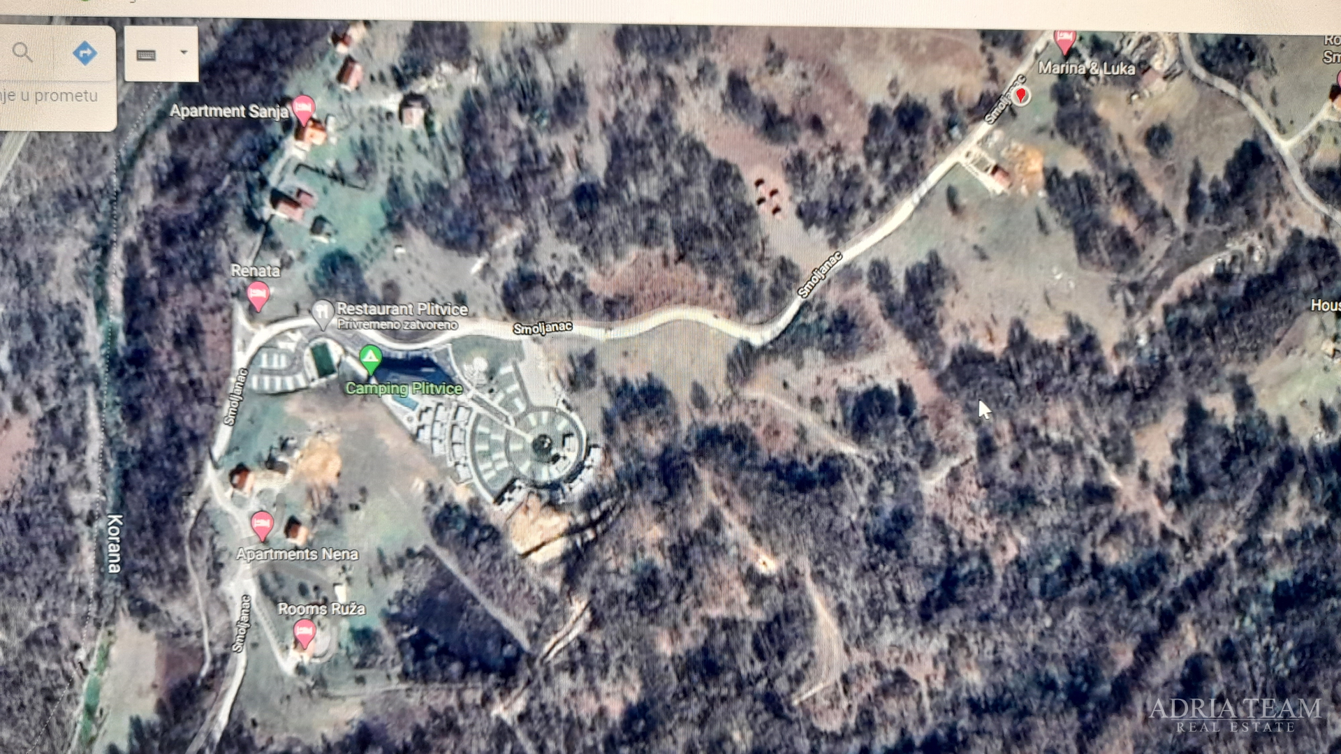 BUILDING LAND - PLITVICE LAKES