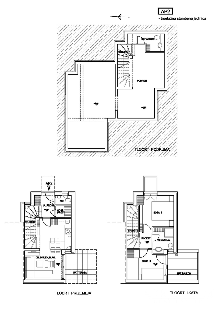 TOWNHOUSES WITH GARDENS, 200 M FROM THE BEACH!!! PRIME LOCATION!! PAG - NOVALJA