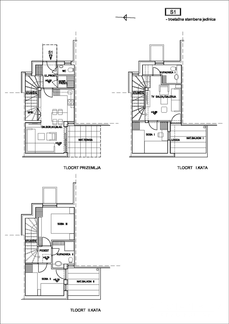 TOWNHOUSES WITH GARDENS, 200 M FROM THE BEACH!!! PRIME LOCATION!! PAG - NOVALJA