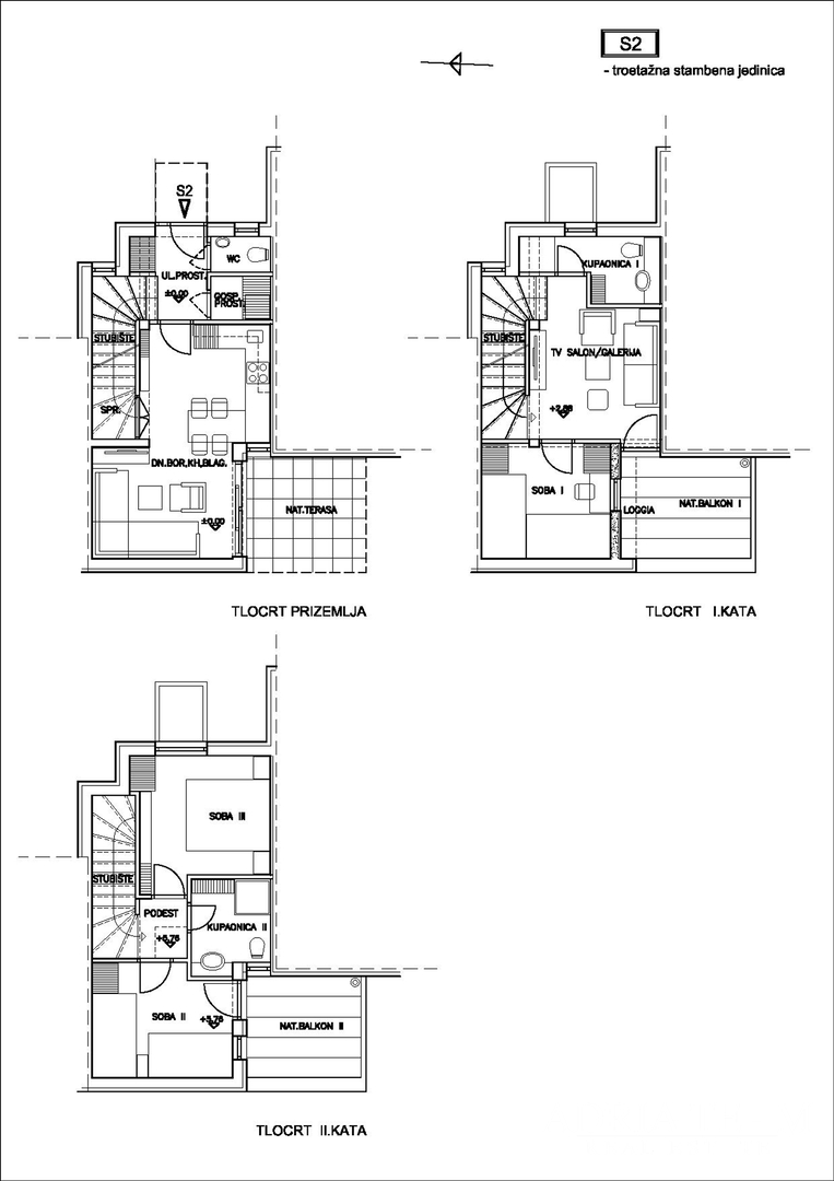 TOWNHOUSES WITH GARDENS, 200 M FROM THE BEACH!!! PRIME LOCATION!! PAG - NOVALJA