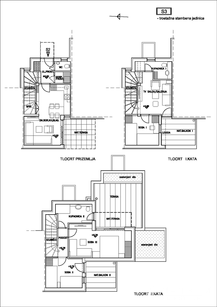TOWNHOUSES WITH GARDENS, 200 M FROM THE BEACH!!! PRIME LOCATION!! PAG - NOVALJA