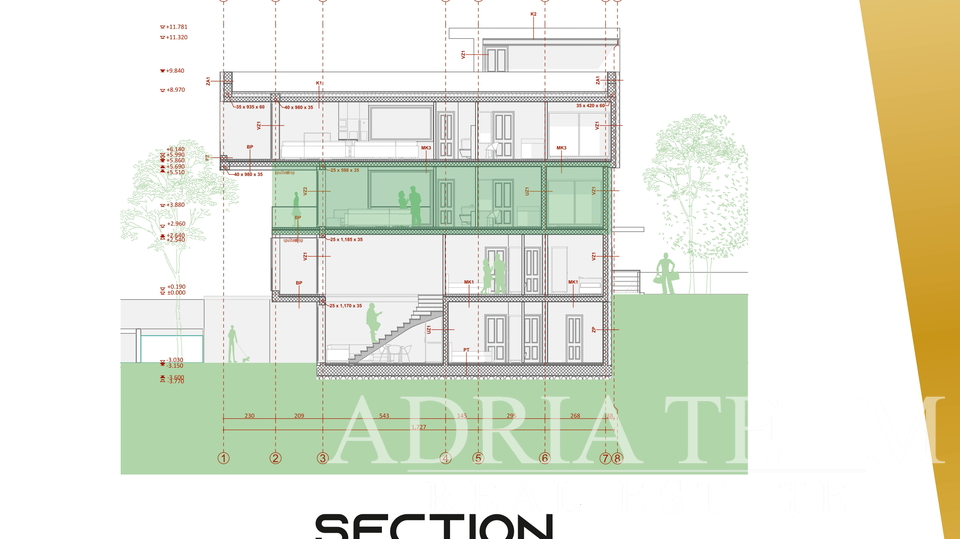 LUXUSNÍ APARTMÁNY S OTEVŘENÝM VÝHLEDEM NA MOŘE, 1. ŘADA K MOŘI, VINJERAC-ZADAR