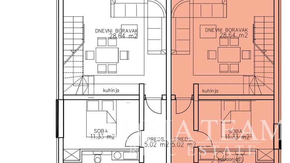 LUXUSNÍ APARTMÁNY S OTEVŘENÝM VÝHLEDEM NA MOŘE, 1. ŘADA K MOŘI, VINJERAC-ZADAR