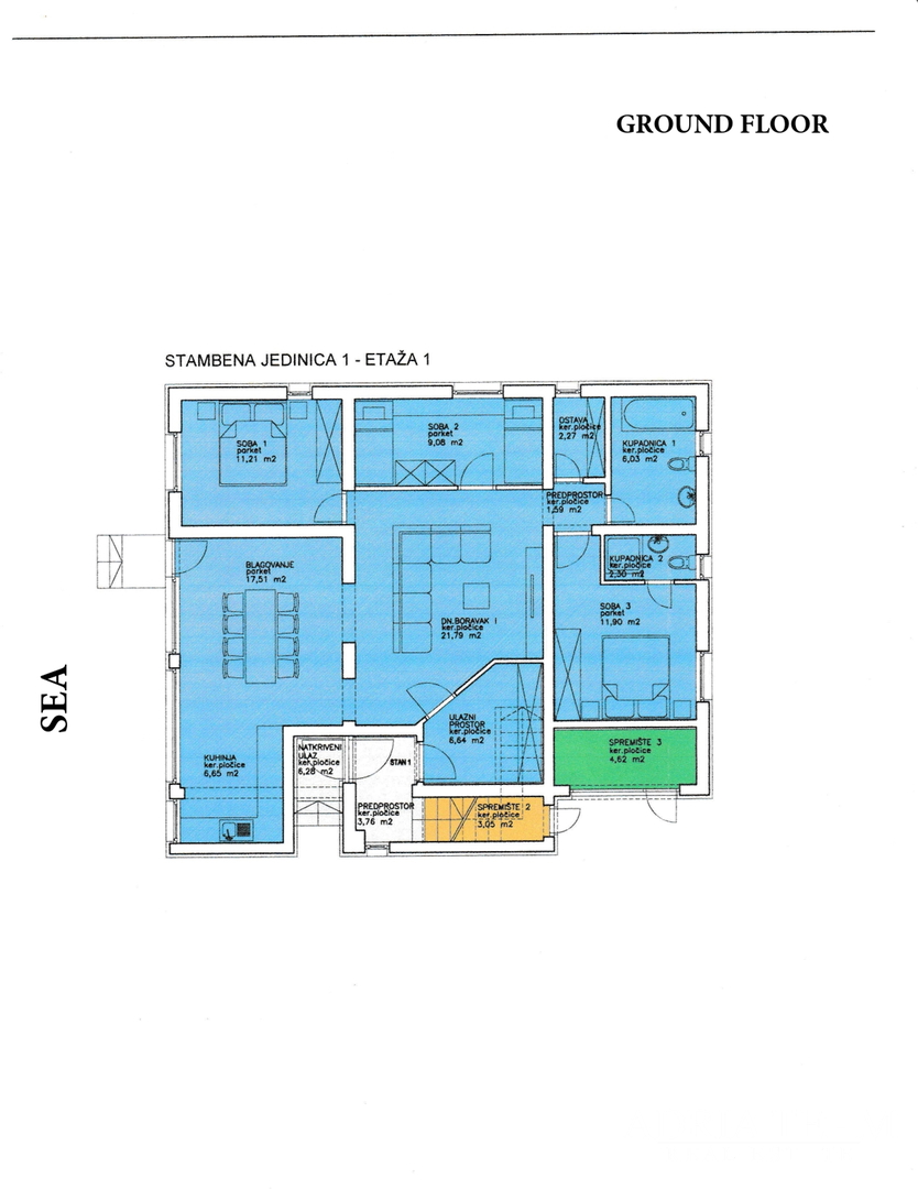 APARTMANI PRVI RED DO MORA, VIR - ZADAR