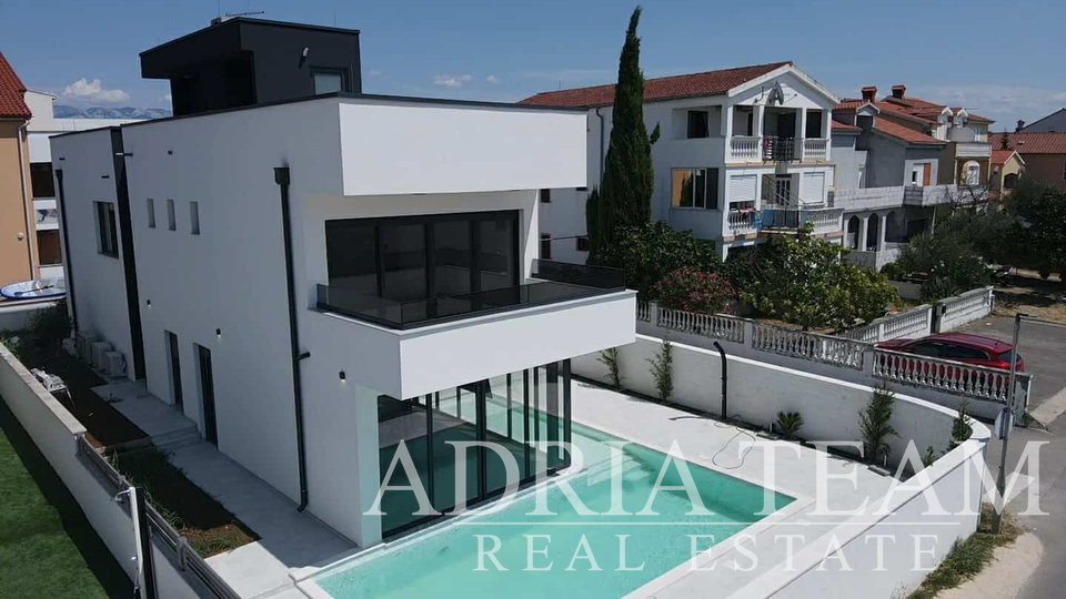 VILLA, NEW BUILDING, 205 M FROM THE SEA - VRSI, MULO