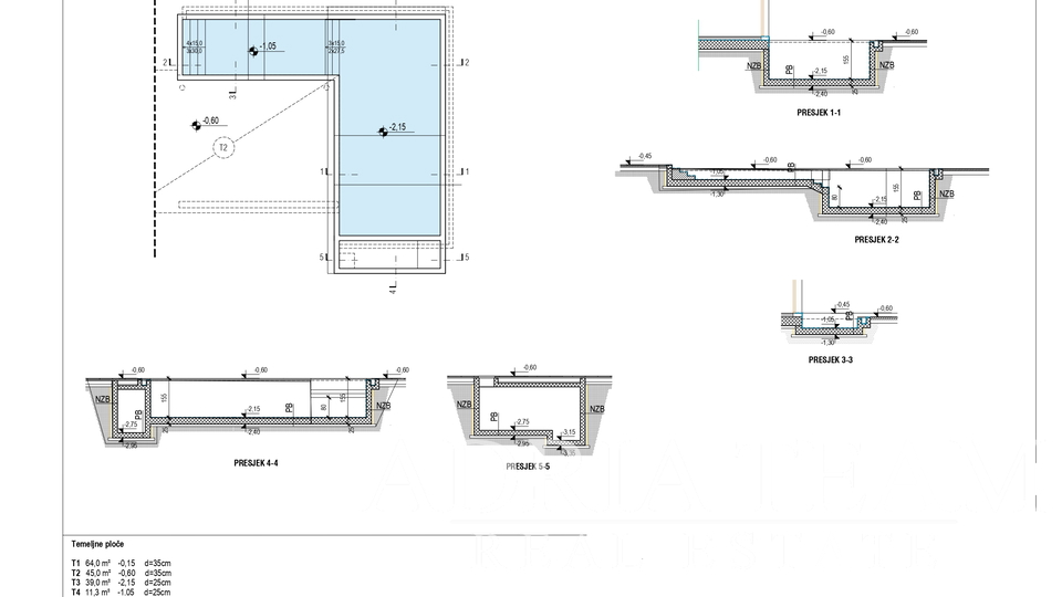 VILLA, NEW BUILDING, 205 M FROM THE SEA - VRSI, MULO