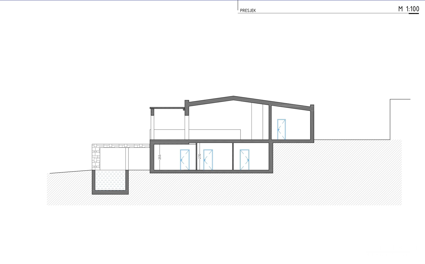 VILLA, 60 M FROM THE SEA, NEW CONSTRUCTION - OLD TOWN