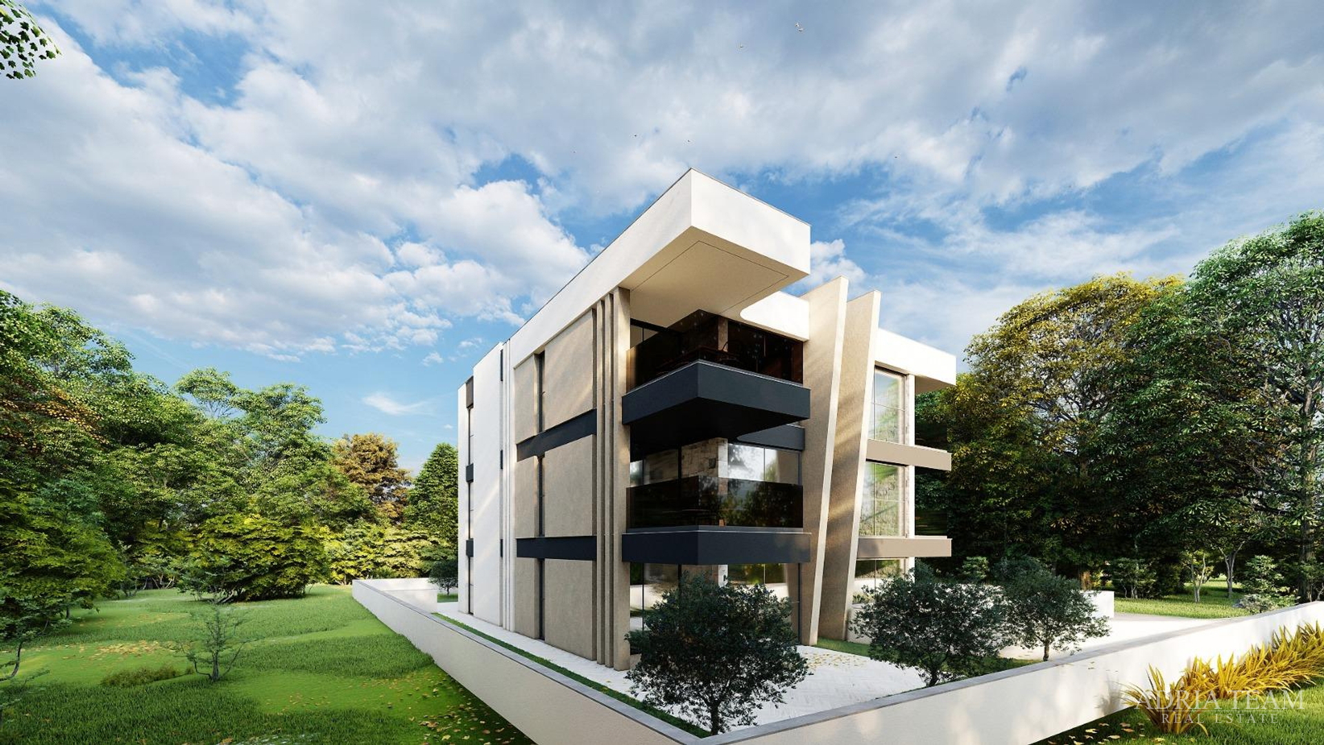 TWO-BEDROOM APARTMENTS - BUILDING A -  WITH SEA VIEW, 350 m FROM THE SEA, ZADAR - DIKLOVAC