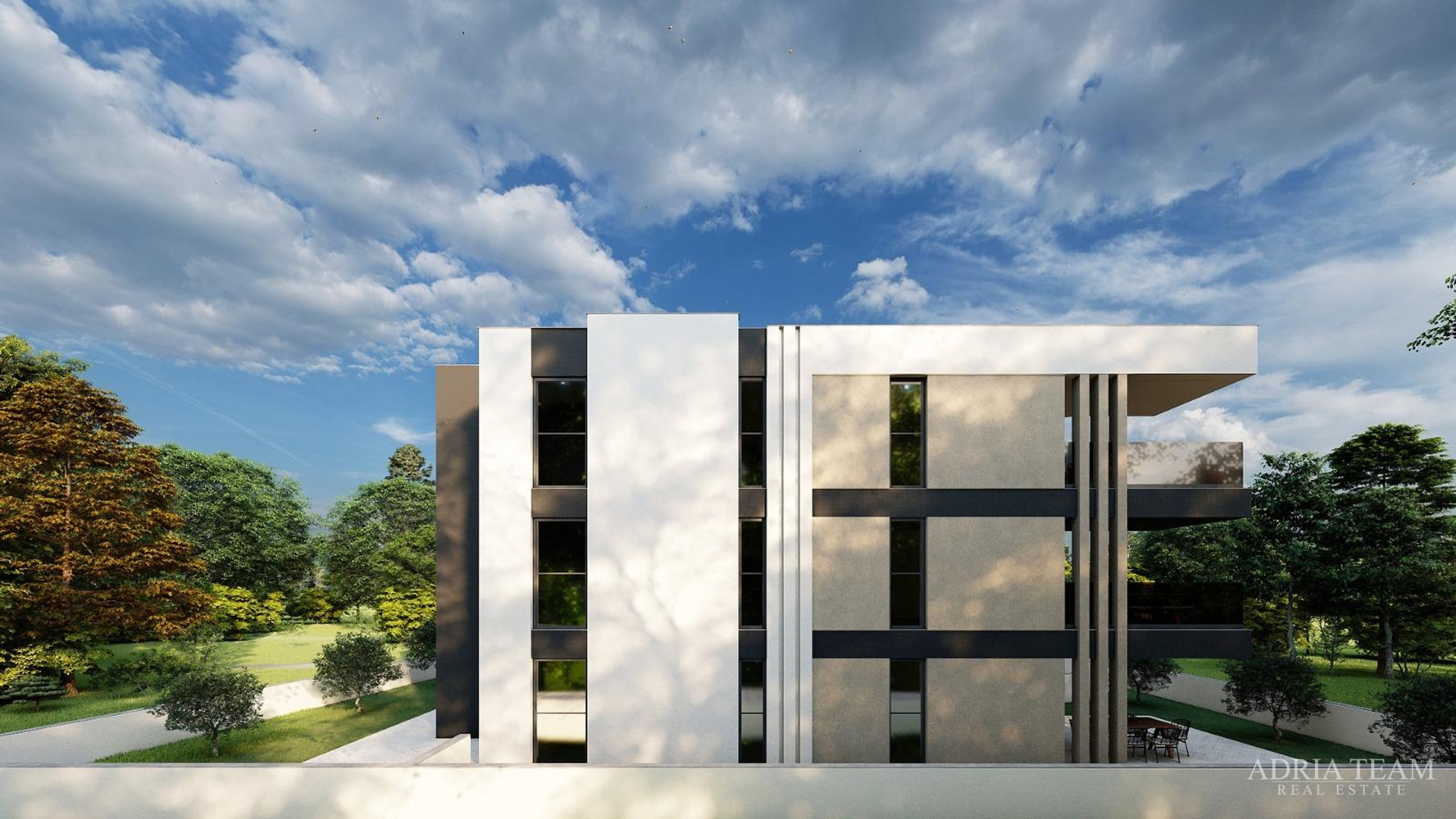 TWO-BEDROOM APARTMENTS - BUILDING A -  WITH SEA VIEW, 350 m FROM THE SEA, ZADAR - DIKLOVAC