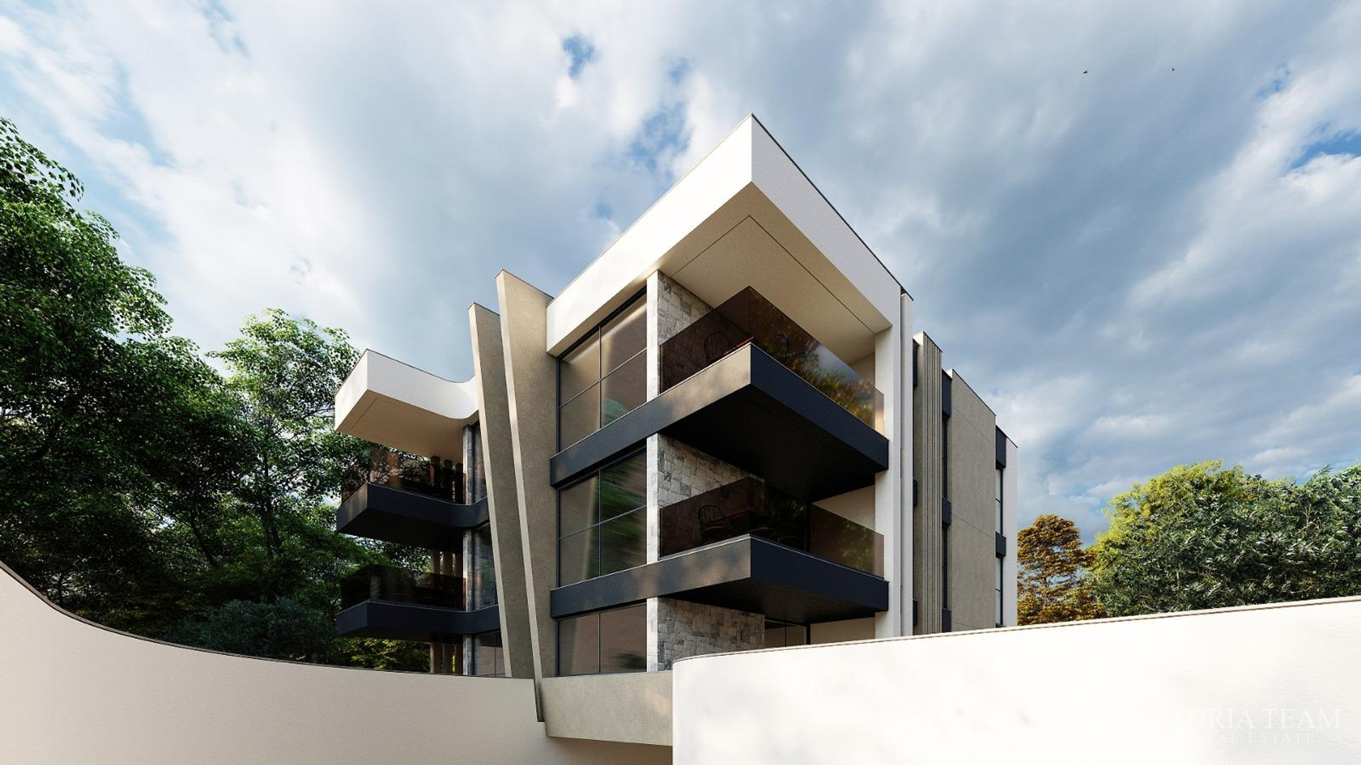 TWO-BEDROOM APARTMENTS - BUILDING A -  WITH SEA VIEW, 350 m FROM THE SEA, ZADAR - DIKLOVAC