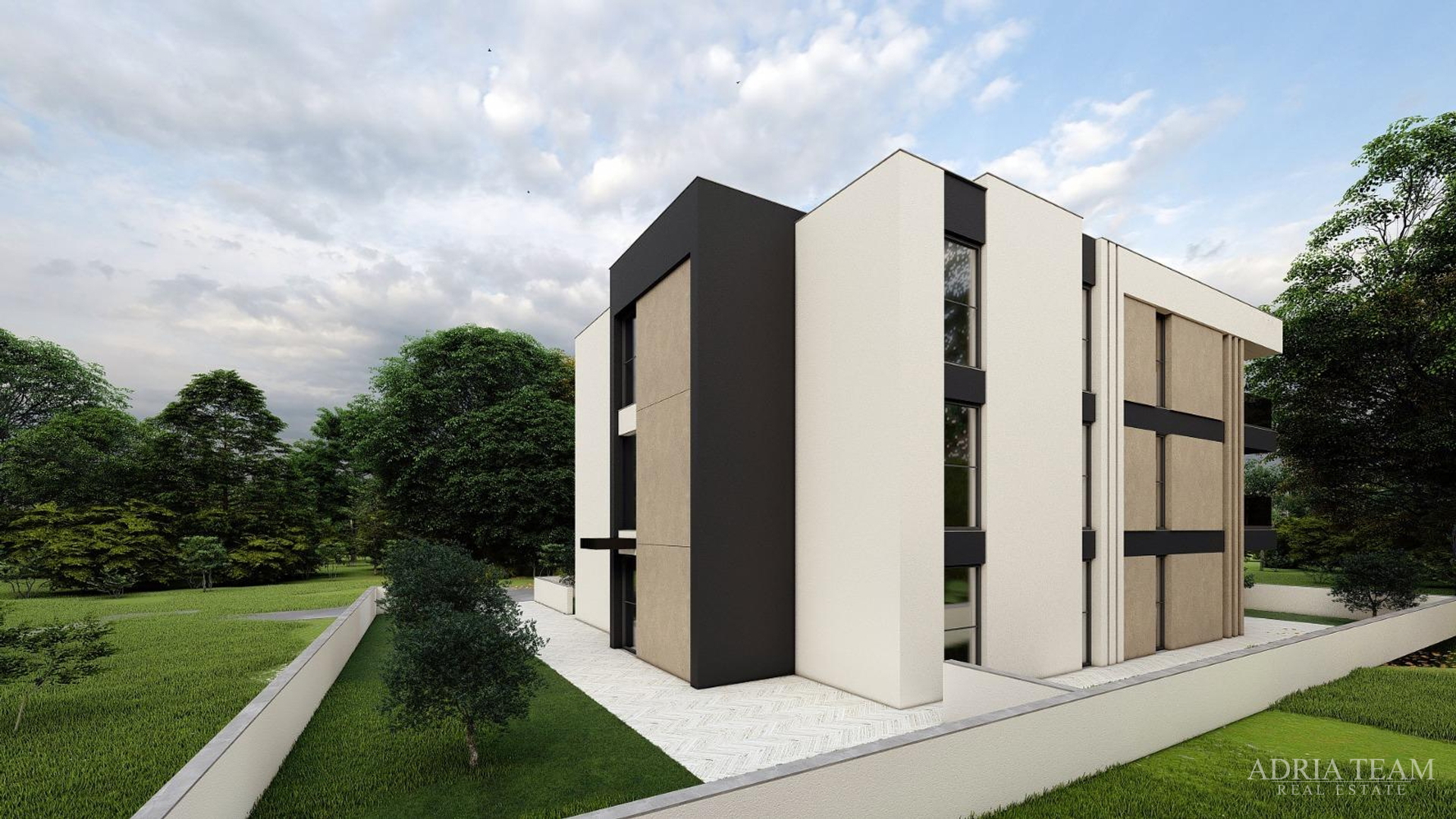 TWO-BEDROOM APARTMENTS - BUILDING A -  WITH SEA VIEW, 350 m FROM THE SEA, ZADAR - DIKLOVAC