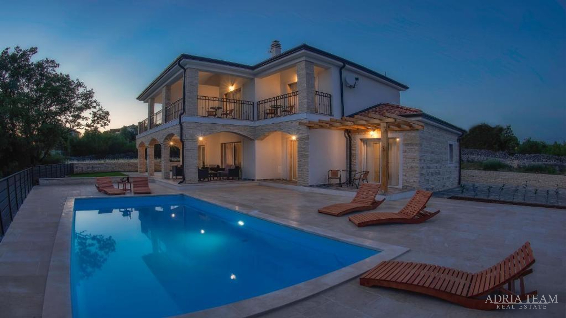 LUXURY STONE VILLA WITH SEA VIEW - LINARDIĆI, KRK