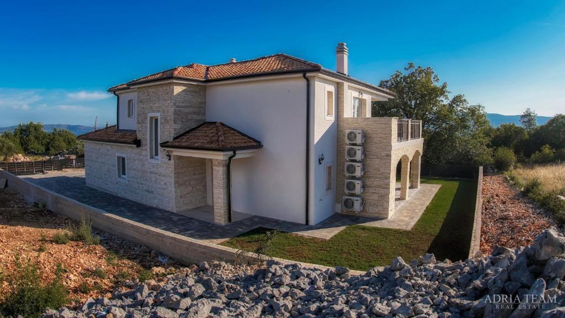 LUXURY STONE VILLA WITH SEA VIEW - LINARDIĆI, KRK