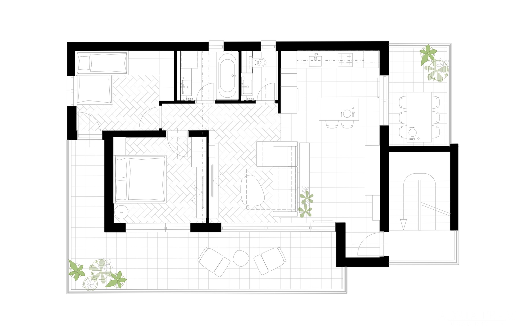FENOMENALE GELEGENHEIT AN TOP-LAGE!! KOMPLEX AUS DREI OBJEKTEN, 10 M VOM MEER, HVAR - SUĆURAJ