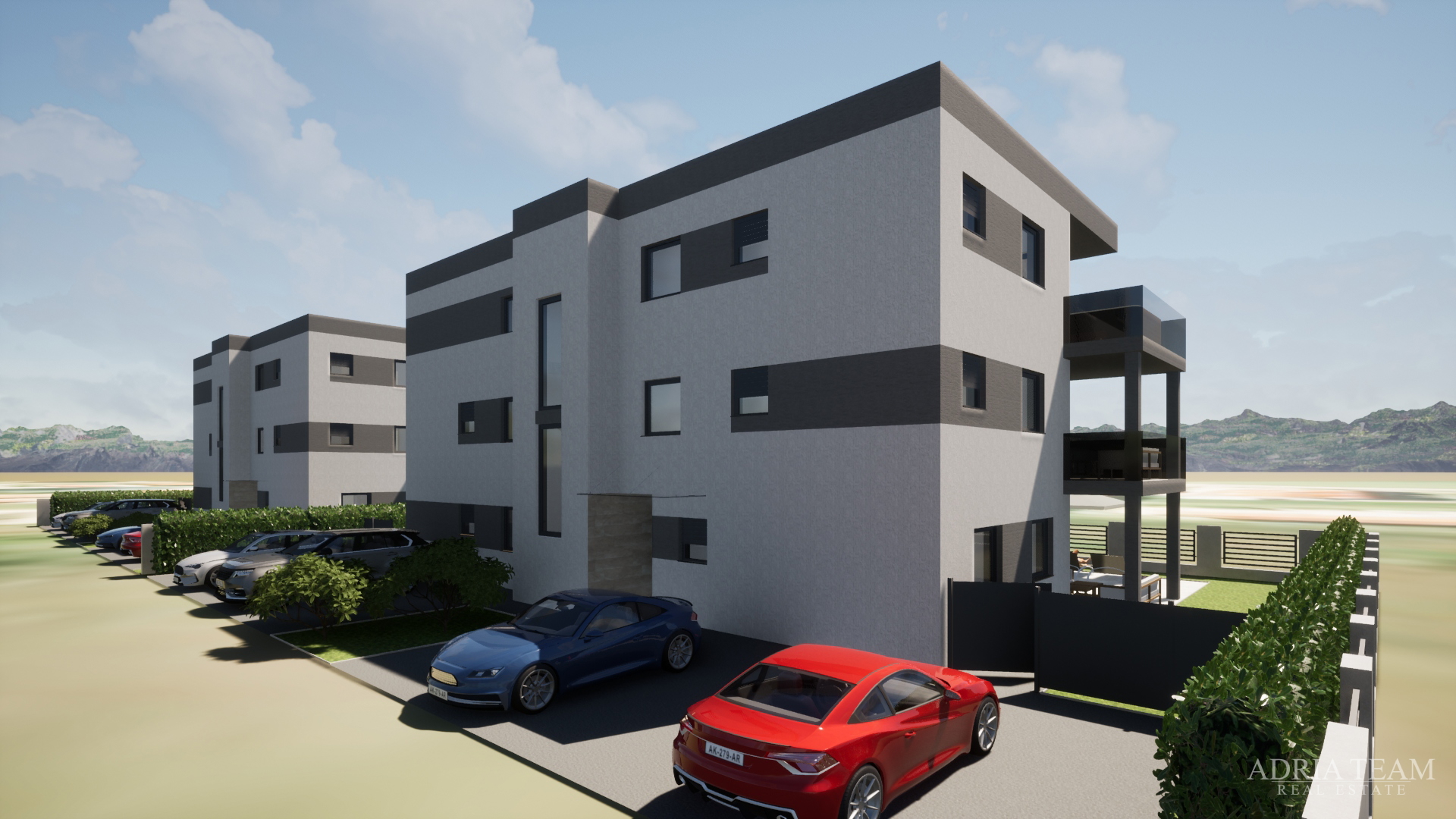 APARTMANI U STAMBENIM ZGRADAMA, NOVOGRADNJA, 150 m OD MORA - PRIVLAKA