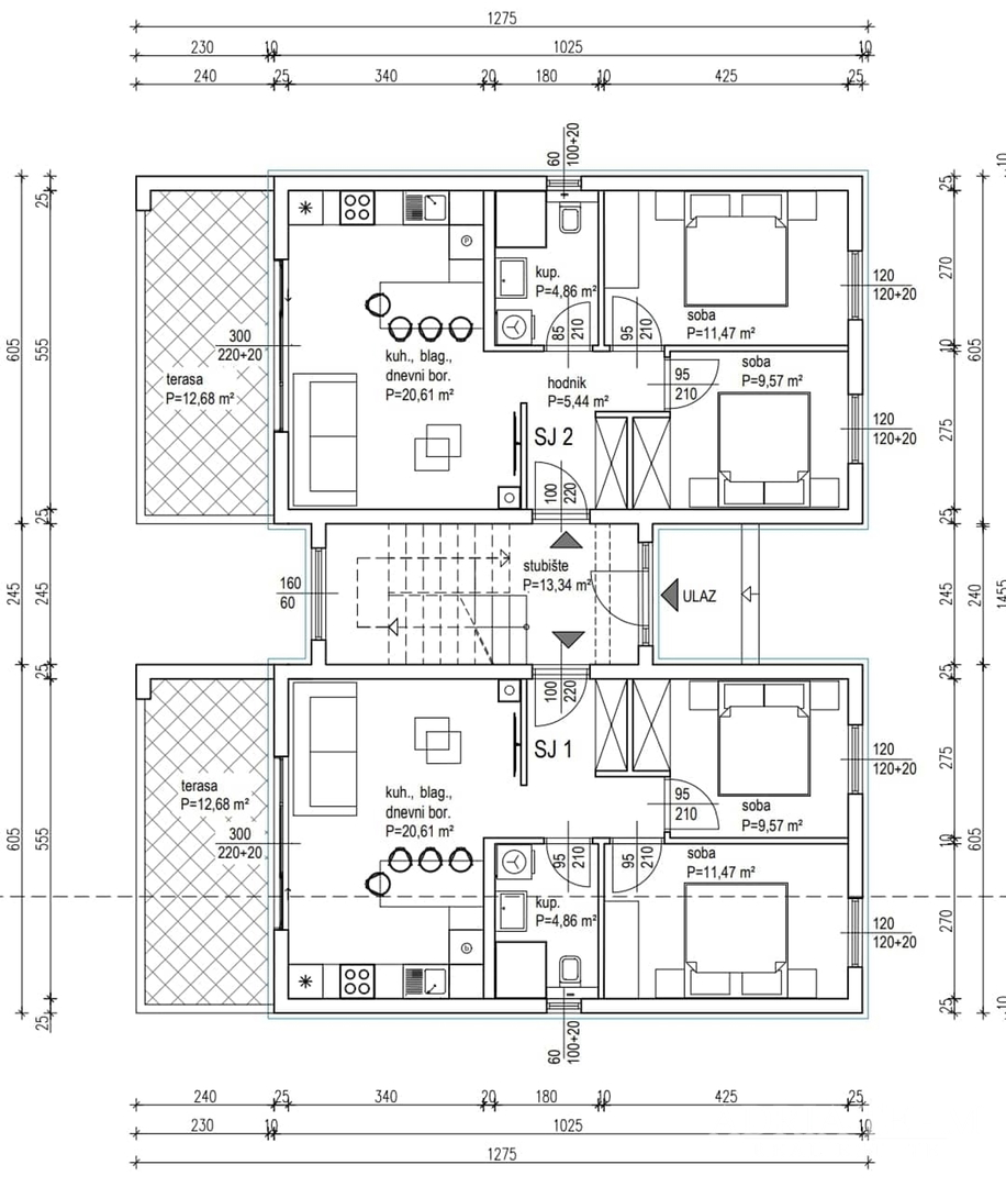 APARTMANI, NOVOGRADNJA, IZVRSNA LOKACIJA, AKCIJSKA CIJENA! - PAKOŠTANE