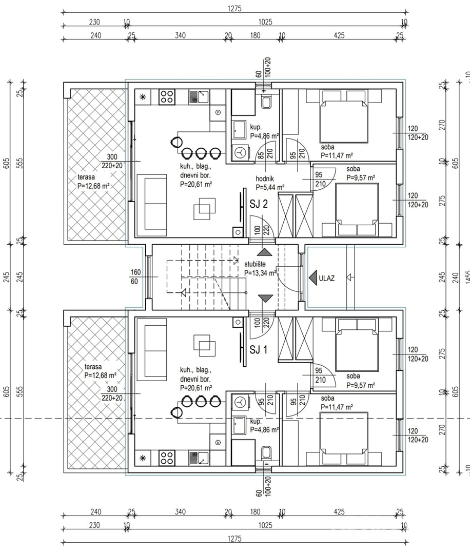APARTMANI, NOVOGRADNJA, IZVRSNA LOKACIJA, AKCIJSKA CIJENA! - PAKOŠTANE