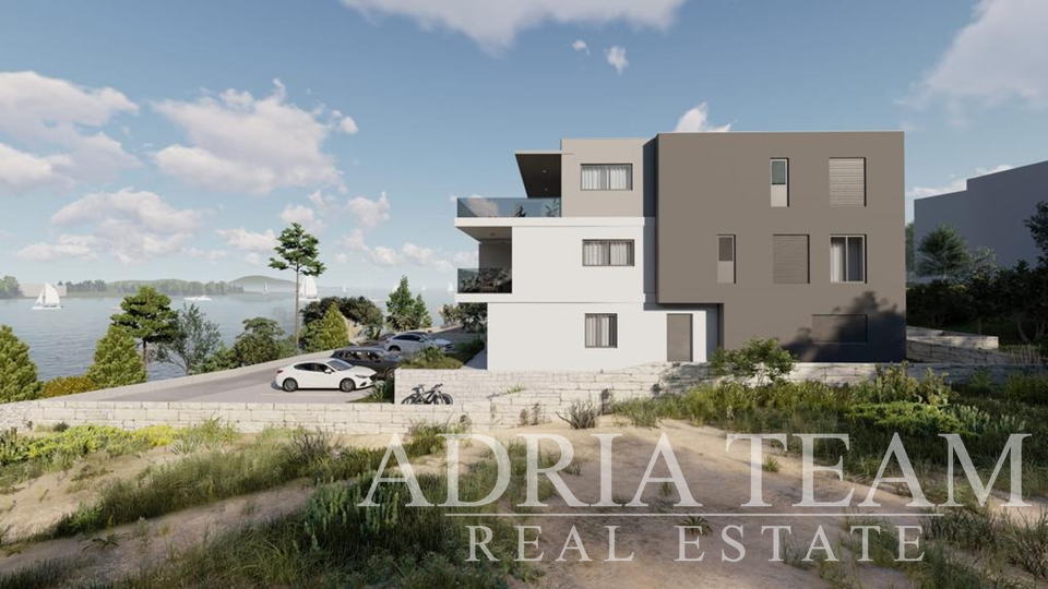 APARTMÁNY, PRVNÍ ŘADA K MOŘI - BRODARICA, ŠIBENIK