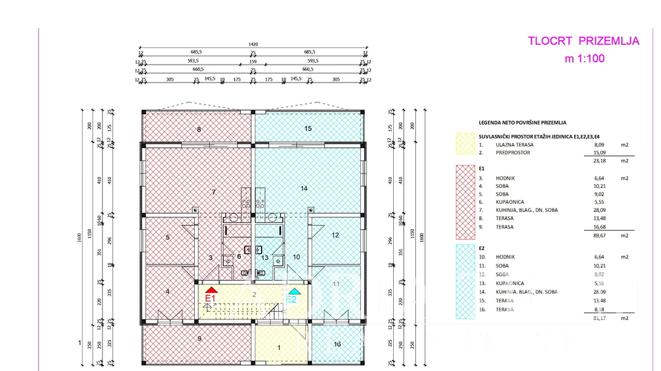 APARTMENTS IN A RESIDENTIAL BUILDING ON THE GROUND FLOOR, NEW BUILDING - VIR