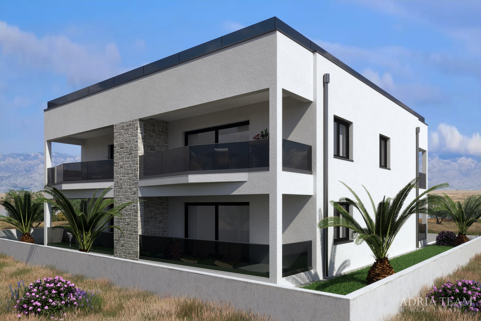 APARTMANI U STAMBENOJ ZGRADI U PRIZEMLJU, NOVOGRADNJA - VIR