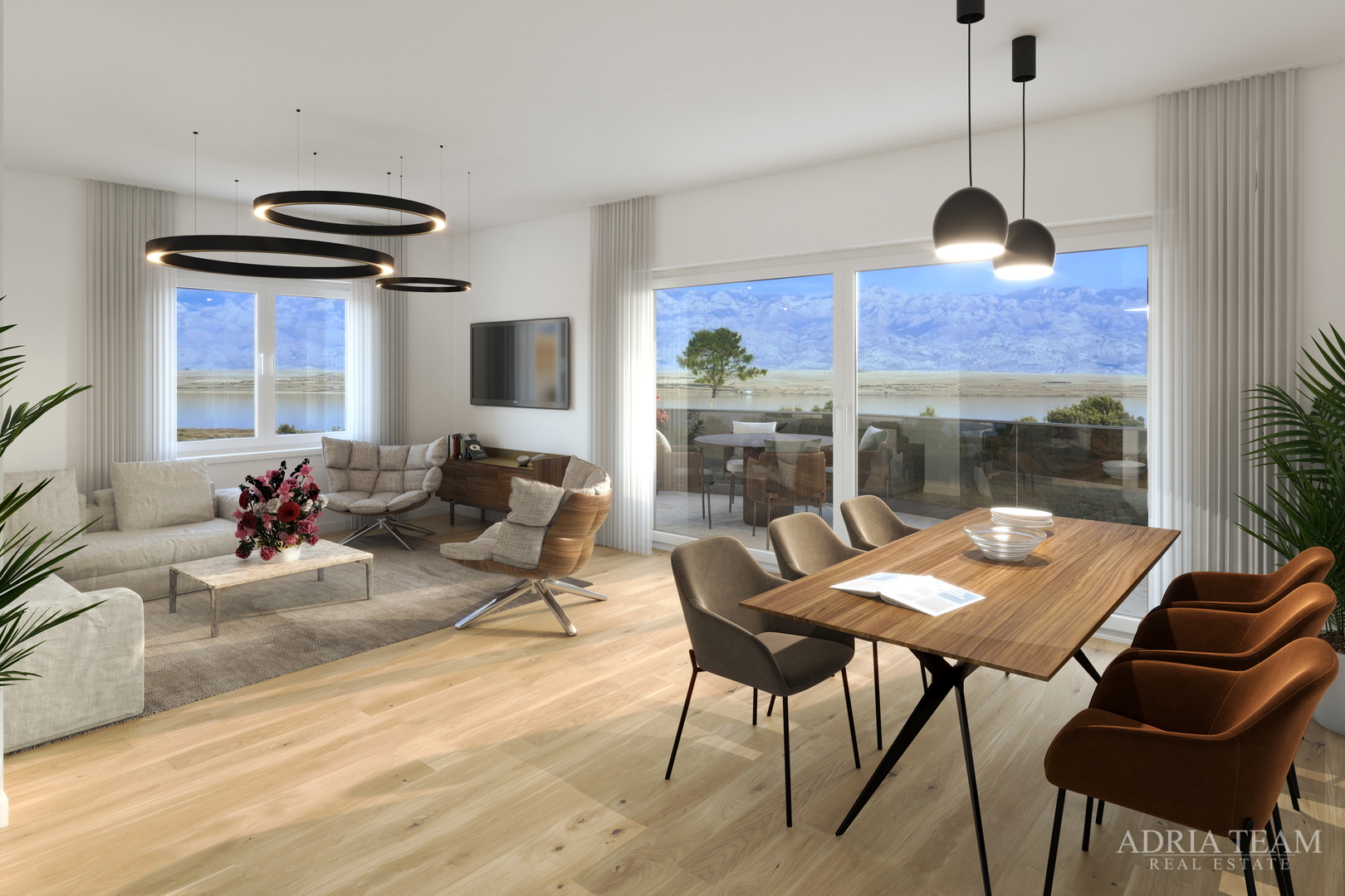 APARTMENTS IN A RESIDENTIAL BUILDING ON THE FIRST FLOOR, NEW CONSTRUCTION - VIR