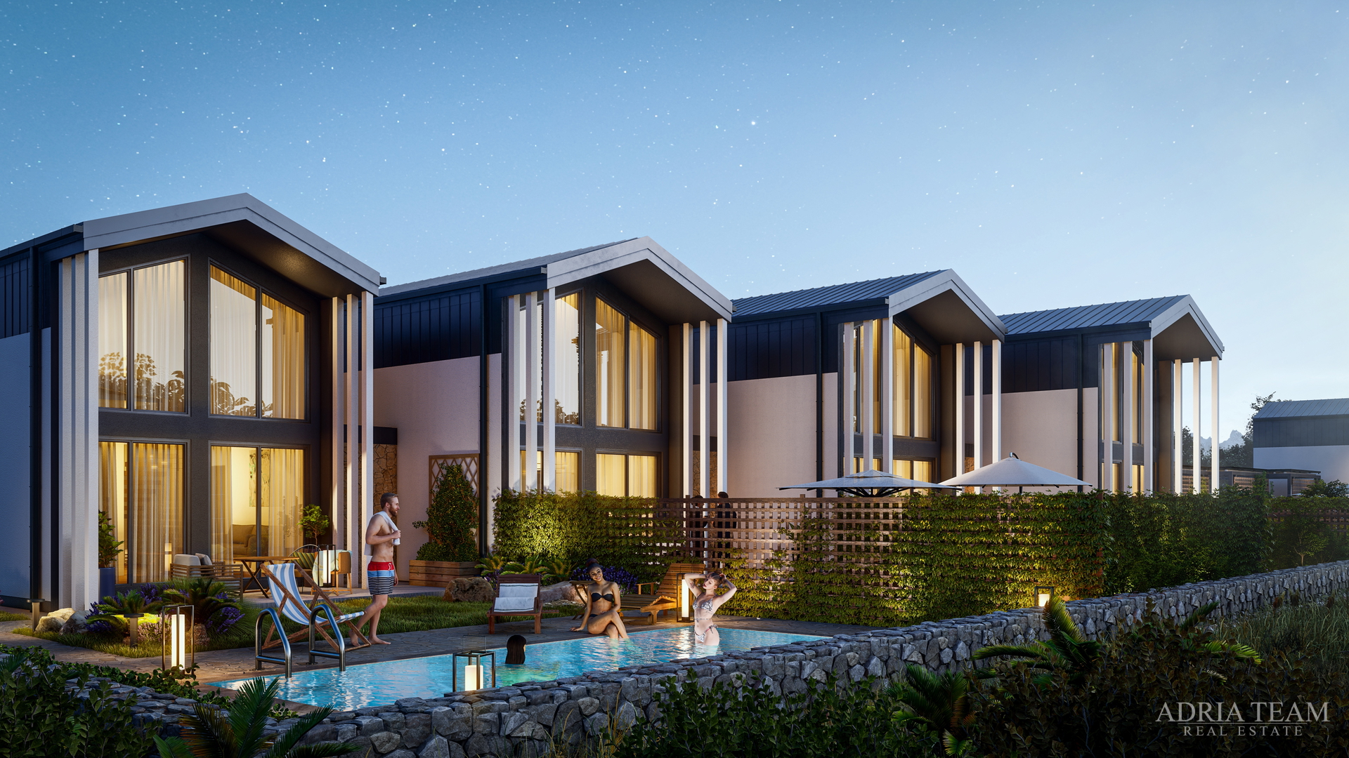 Terraced Houses, New Construction - Zaton, Zadar