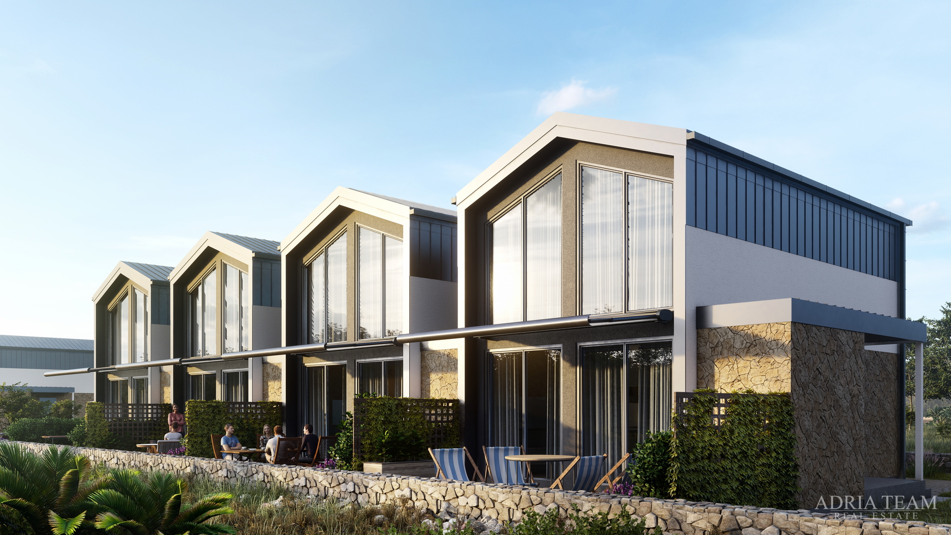 Terraced Houses, New Construction - Zaton, Zadar