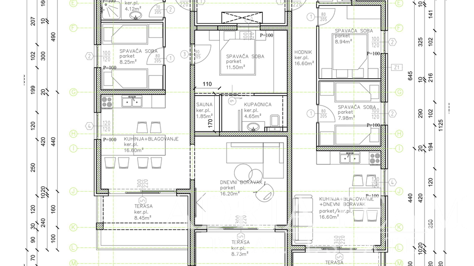 APARTMENT IN NEW CONSTRUCTION, 50 m FROM THE SEA! EXCELLENT POSITION - POVLJANA, PAG