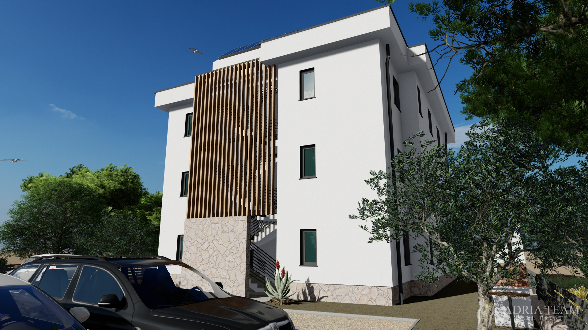 APARTMENT IN NEW CONSTRUCTION, 50 m FROM THE SEA! EXCELLENT POSITION - POVLJANA, PAG
