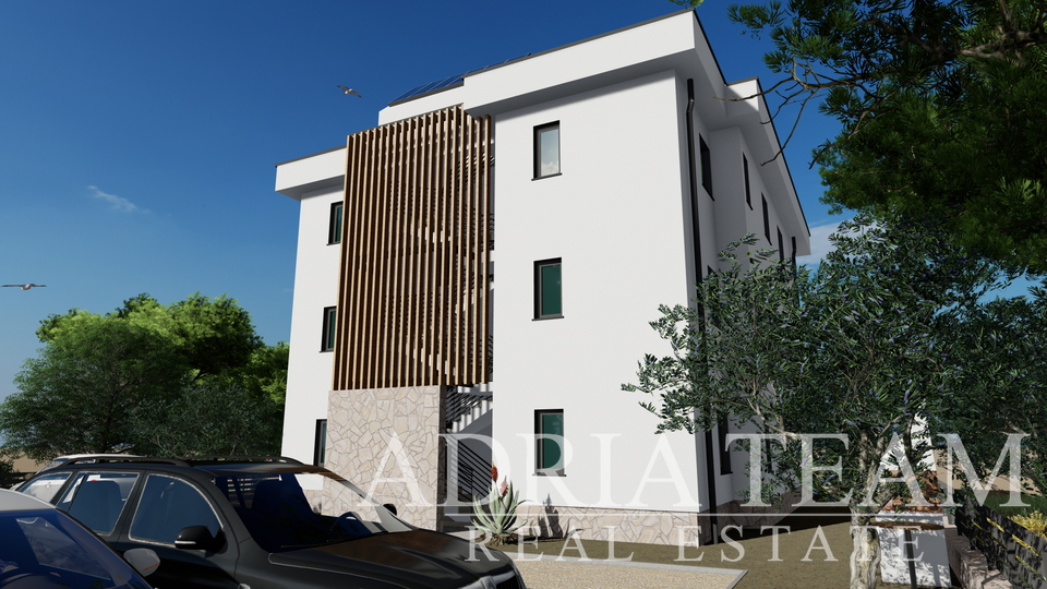 APARTMENT IN NEW CONSTRUCTION, 50 m FROM THE SEA! EXCELLENT POSITION - POVLJANA, PAG