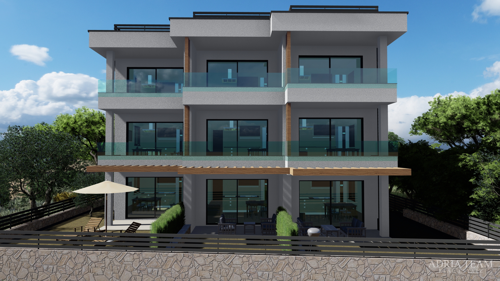 APARTMENT IN NEW CONSTRUCTION, 50 m FROM THE SEA! EXCELLENT POSITION - POVLJANA, PAG
