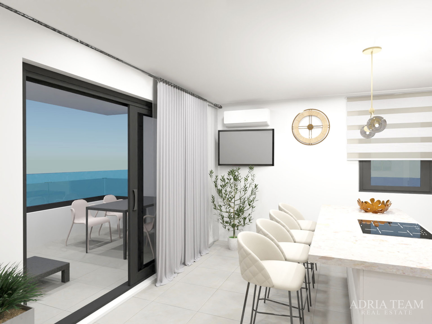 APARTMENT IN NEW CONSTRUCTION, 50 m FROM THE SEA! EXCELLENT POSITION - POVLJANA, PAG