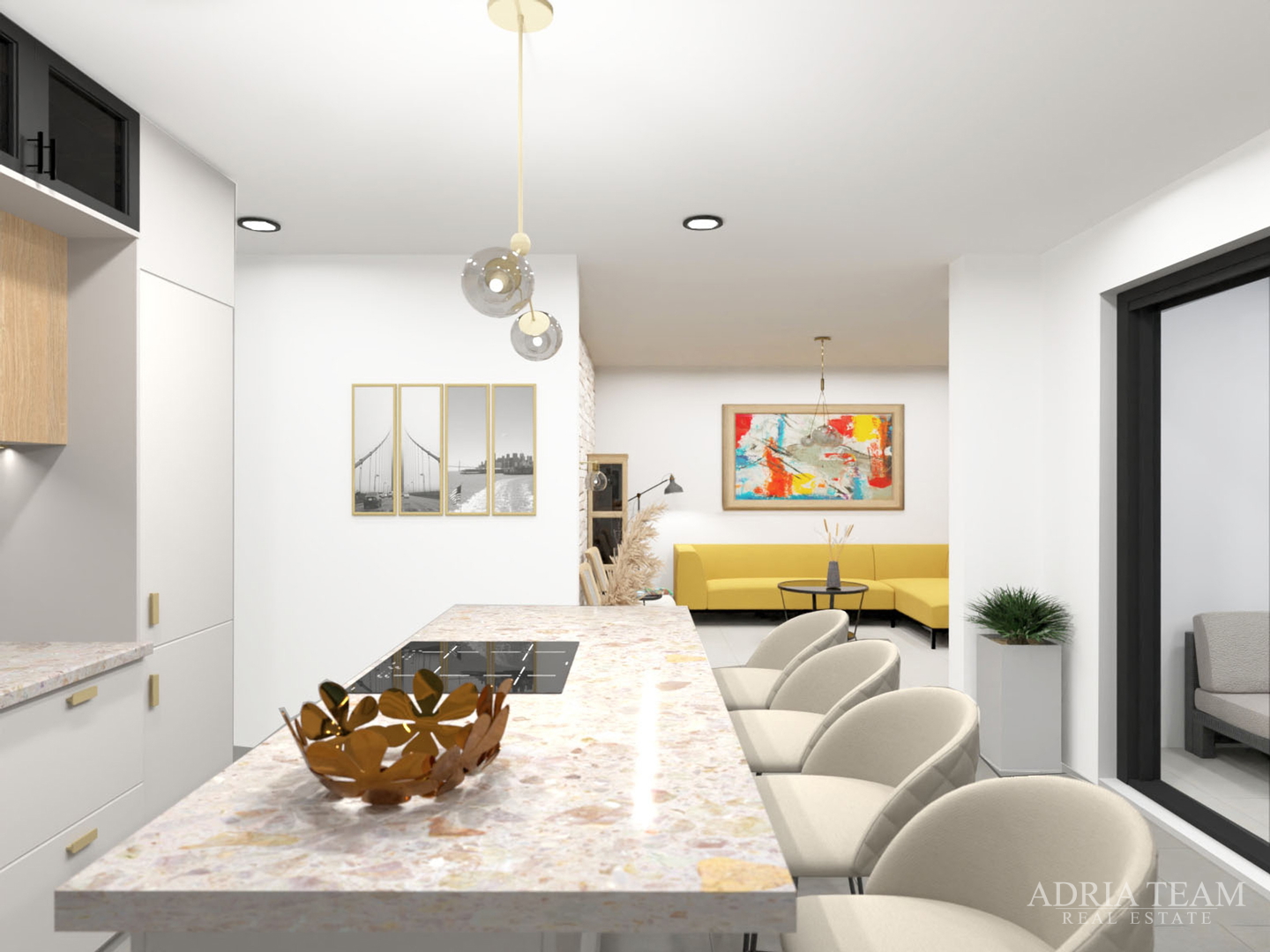 APARTMENT IN NEW CONSTRUCTION, 50 m FROM THE SEA! EXCELLENT POSITION - POVLJANA, PAG